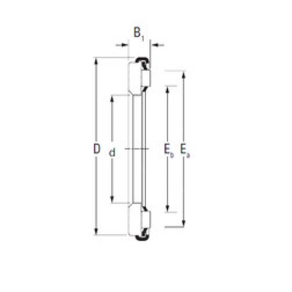 Bearing AX 3,5 8 16 KOYO #1 image