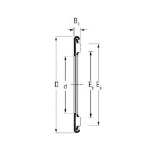 Bearing AX 3,5 70 95 KOYO #1 image