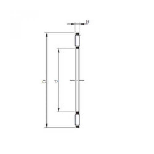 Bearing AXK 140180 CX #1 image