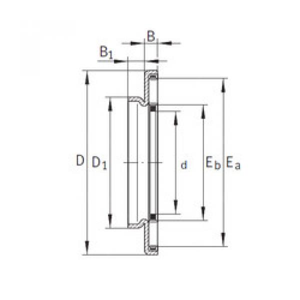 Bearing AXW25 INA #1 image