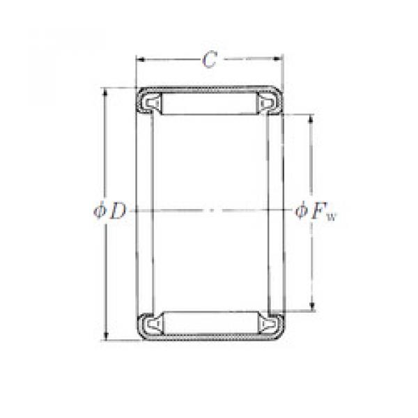 Bearing B-1010 NSK #1 image