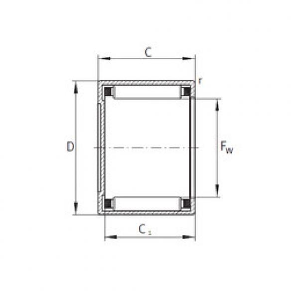 Bearing BCE107–1/2 INA #1 image