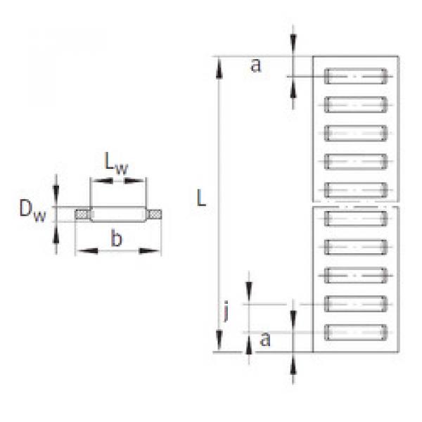 Bearing BF12022 INA #1 image