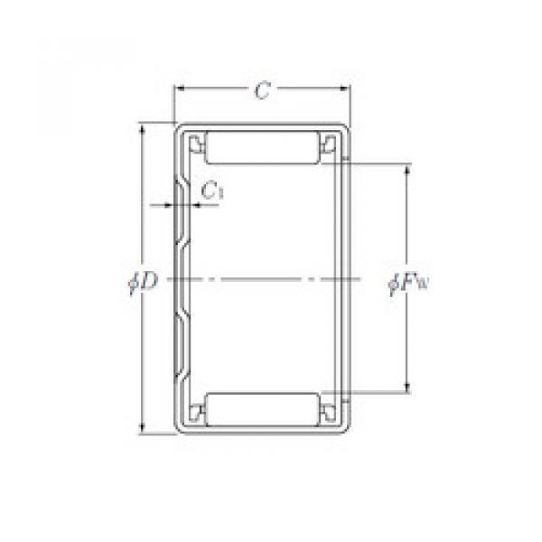 Bearing BK0408T2 NTN #1 image