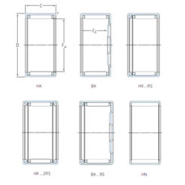 Bearing BK0509 SKF #1 image