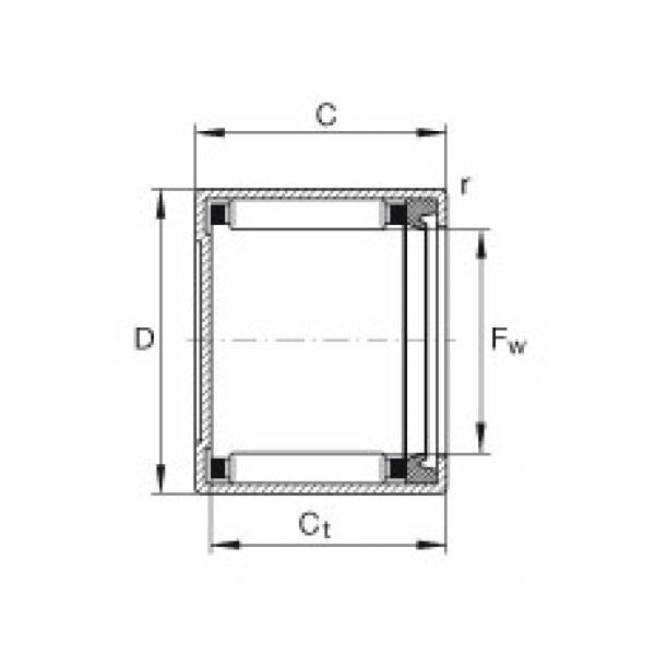 Bearing BK2018-RS INA #1 image