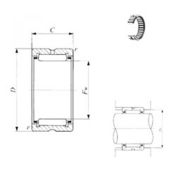 Bearing TAF 10012026 IKO #1 image