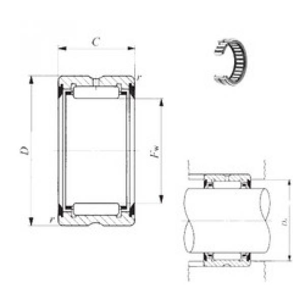 Bearing BR 202820 UU IKO #1 image