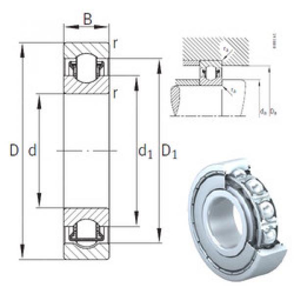 Bearing BXRE212-2Z INA #1 image