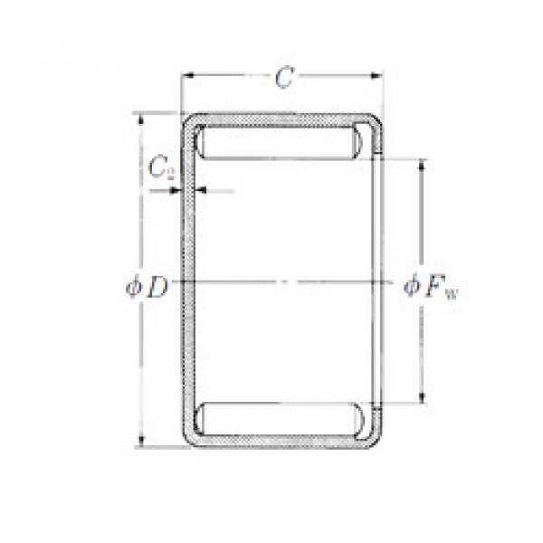 Bearing DD500401 NSK #1 image