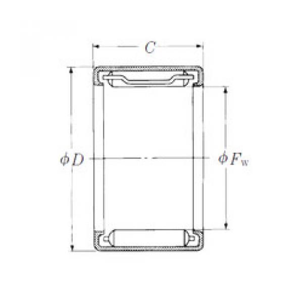 Bearing FJ-1510 NSK #1 image