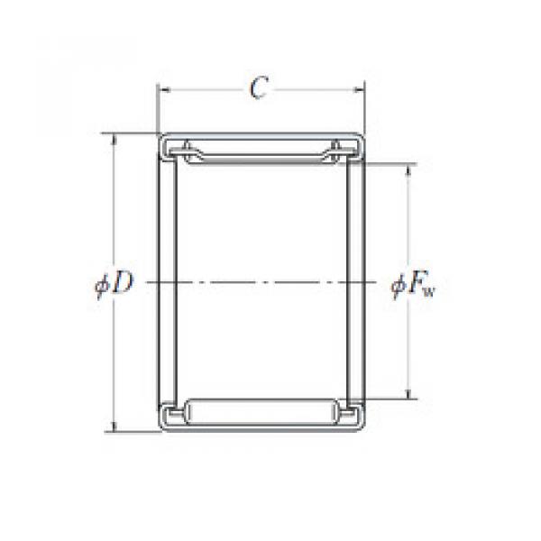 Bearing FJ-1312 NSK #1 image