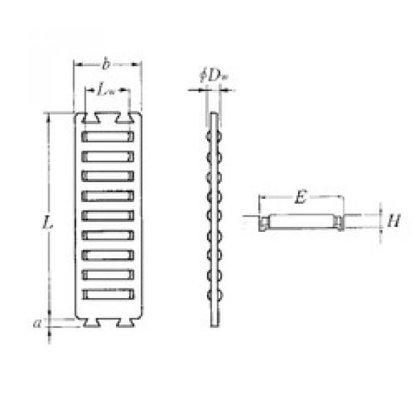 Bearing FF3525 NTN #1 image