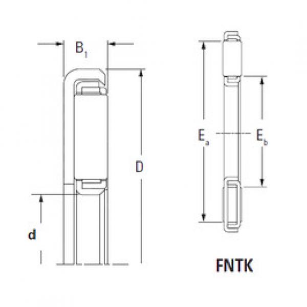 Bearing FNTK-1530 Timken #1 image
