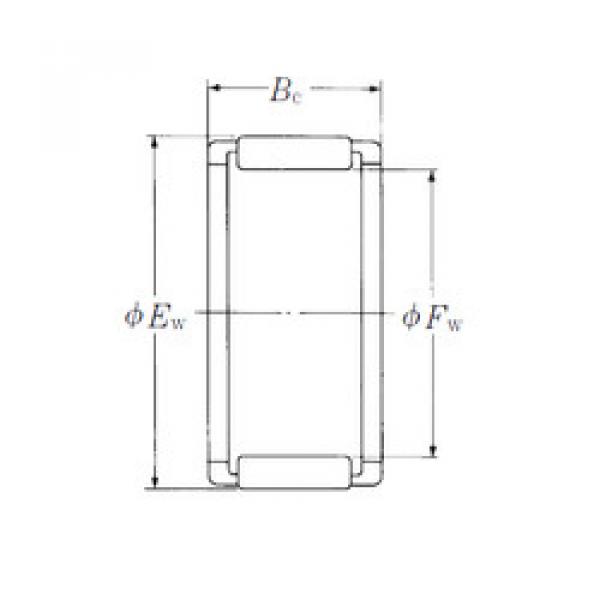 Bearing FWF-121610-E NSK #1 image