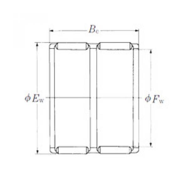 Bearing FWF-202540W NSK #1 image