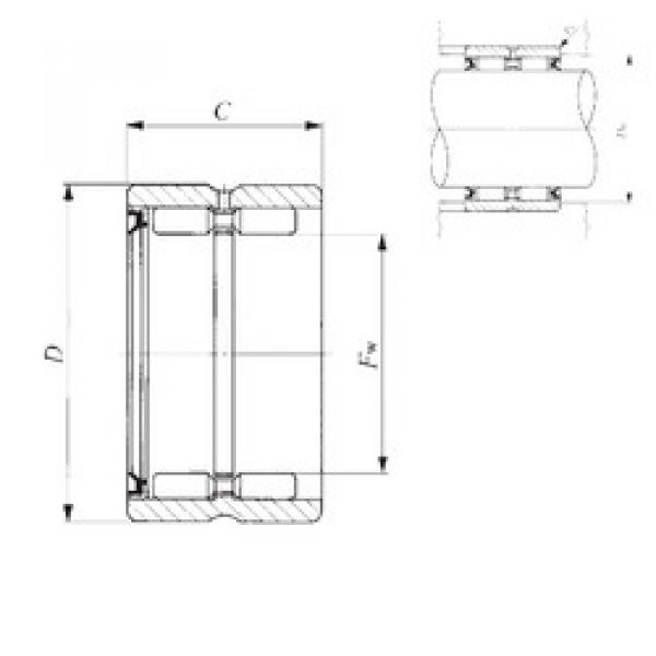 Bearing GBR 122016 U IKO #1 image