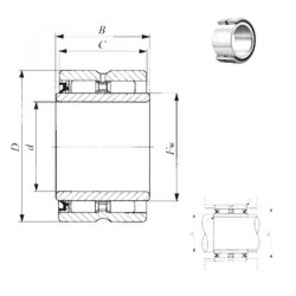 Bearing GBRI 102216 U IKO #1 image