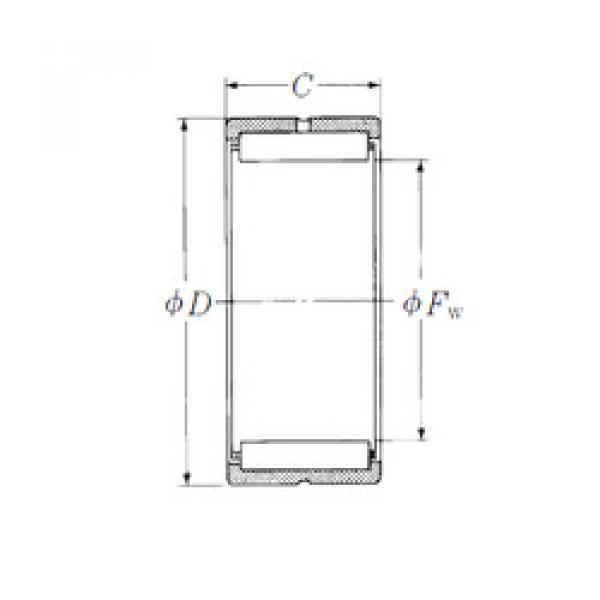 Bearing HJ-14817848 NSK #1 image