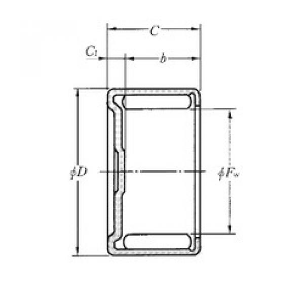 Bearing HCK1015 NTN #1 image