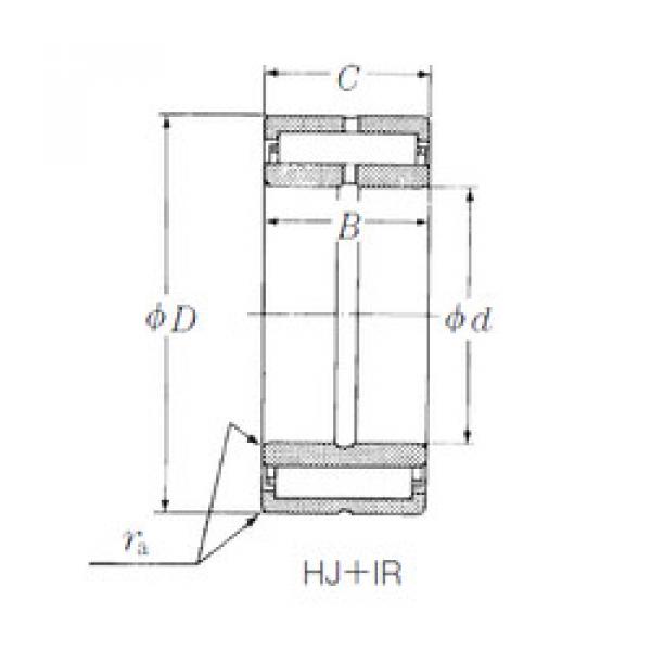 Bearing HJ-10412840 + IR-8810440 NSK #1 image