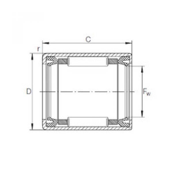 Bearing HK 1012.2RS FPM DK B INA #1 image