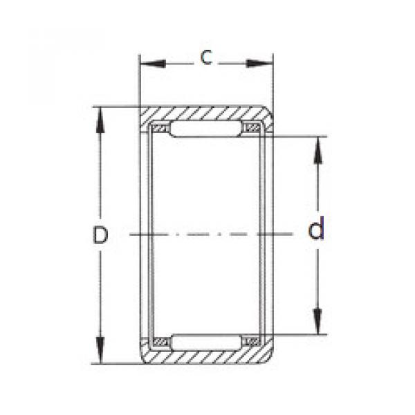 Bearing HK0408TN FBJ #1 image