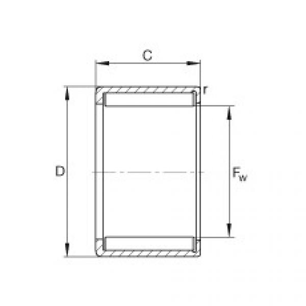 Bearing HN0808 INA #1 image