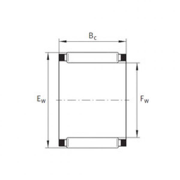 Bearing K100X107X21 INA #1 image