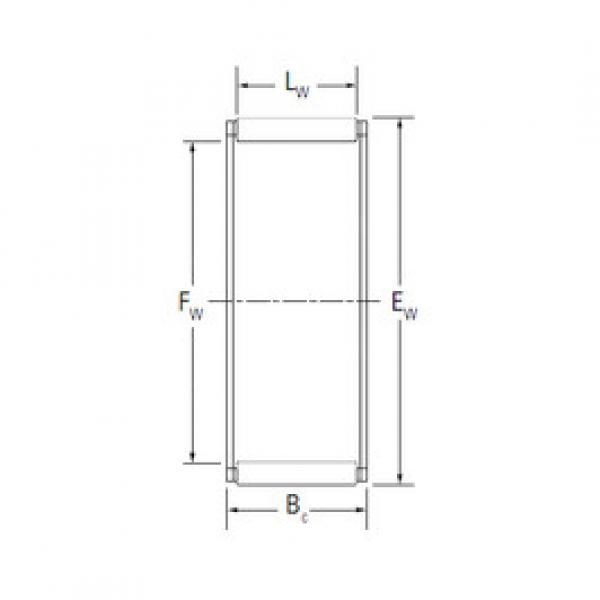 Bearing K12X16X10BE KOYO #1 image