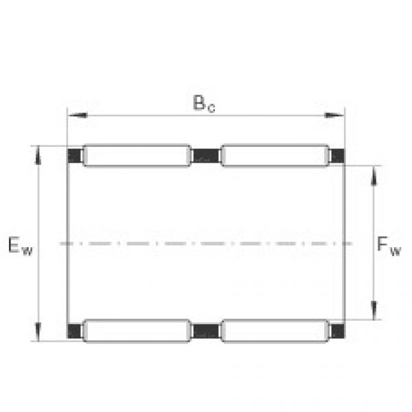 Bearing K58X65X36-ZW INA #1 image