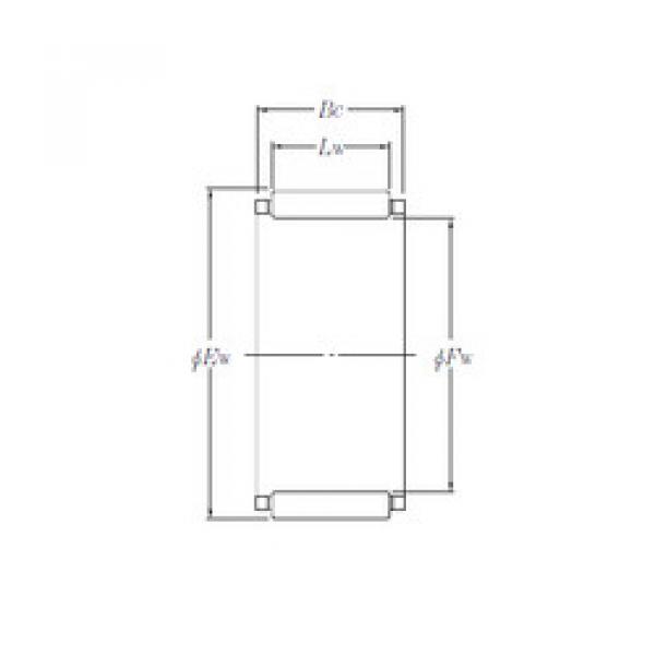 Bearing KBK12×15×16.6 NTN #1 image