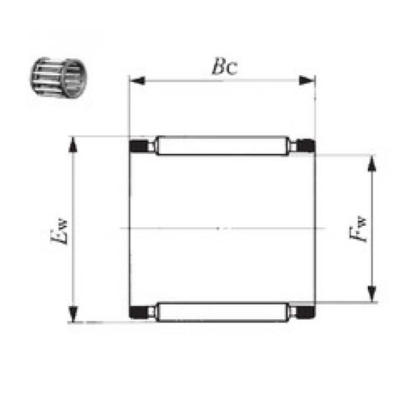 Bearing KTV 10,51415 EG IKO #1 image