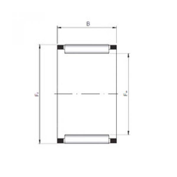 Bearing KZK12X16X10 CX #1 image