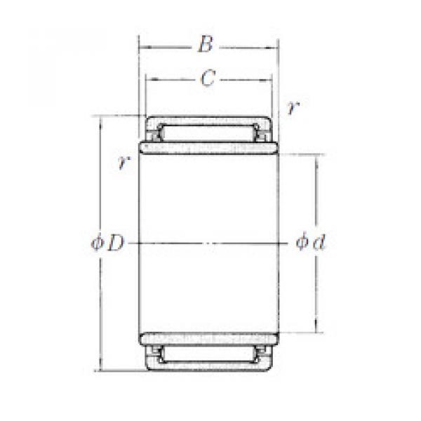 Bearing LM5540 NSK #1 image