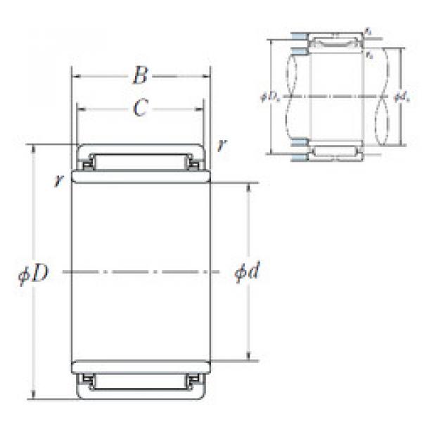 Bearing LM121912 NSK #1 image