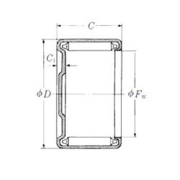 Bearing M-10121 NSK #1 image