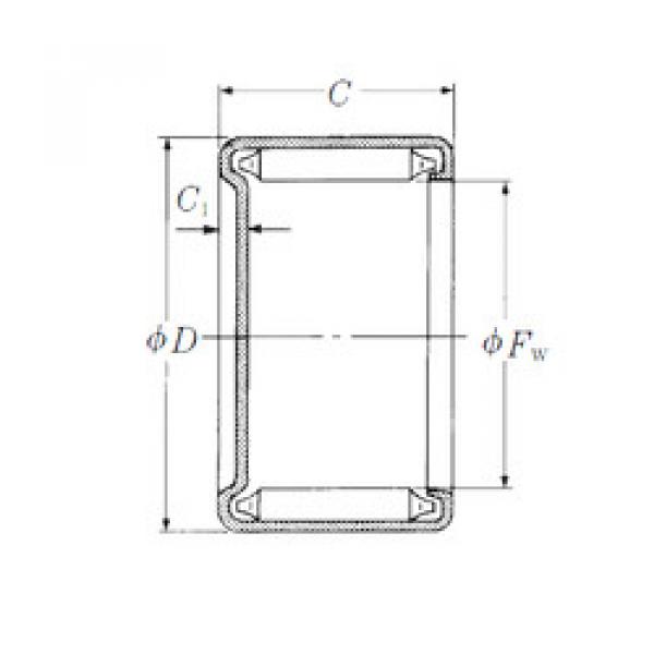 Bearing M-2 1/2 51 NSK #1 image