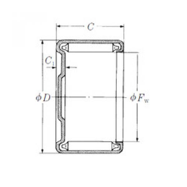 Bearing MF-1010 NSK #1 image