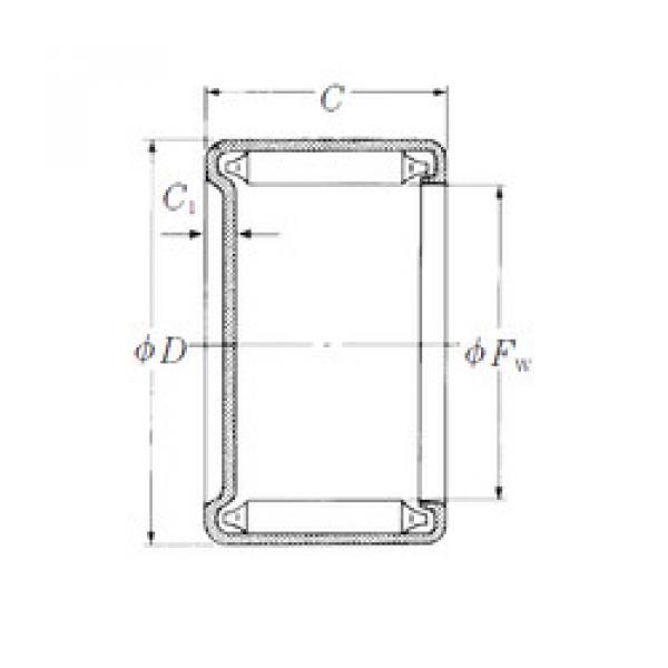 Bearing MF-59 NSK #1 image