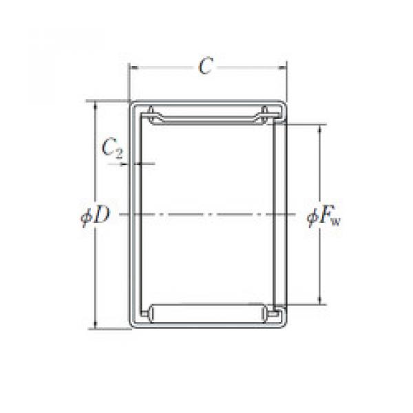 Bearing MFJ-1210 NSK #1 image