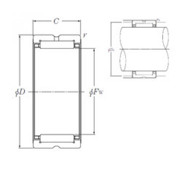 Bearing MR243316 NTN #1 image