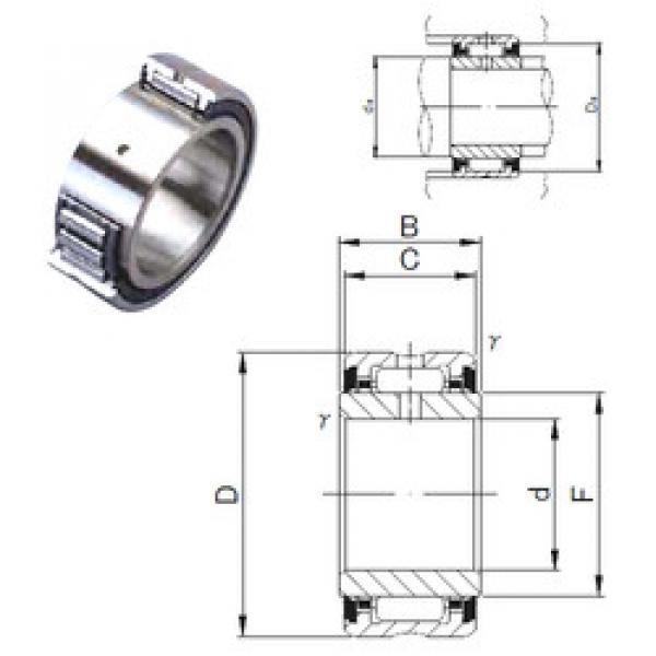 Bearing NA 6906UU JNS #1 image