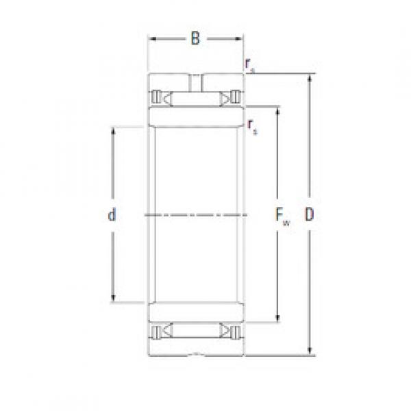 Bearing NA2105 KOYO #1 image