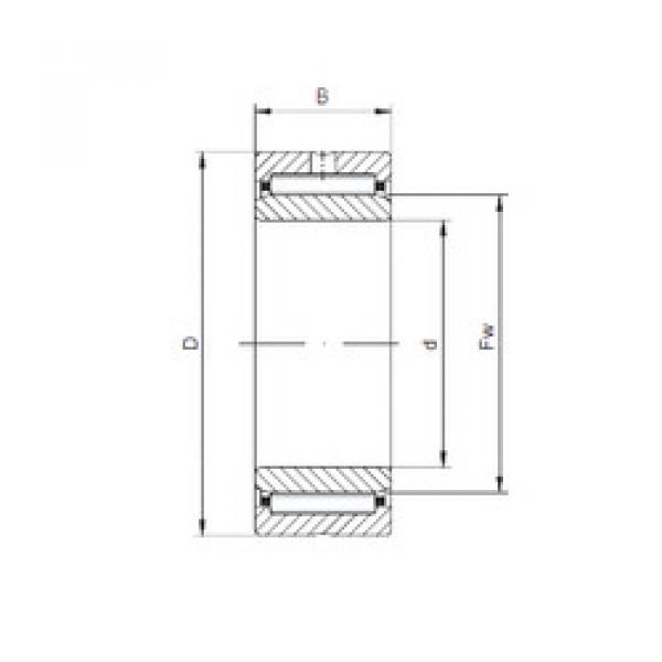 Bearing NA4004 V ISO #1 image