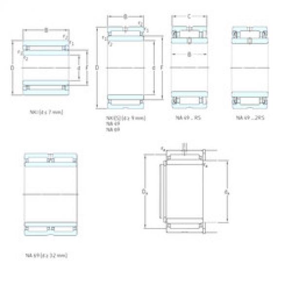 Bearing NA4824 SKF #1 image