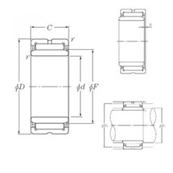 Bearing NA4822 NTN #1 image