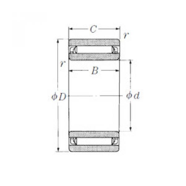 Bearing NAF122413 NSK #1 image