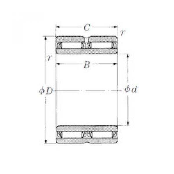 Bearing NAFW102220 NSK #1 image