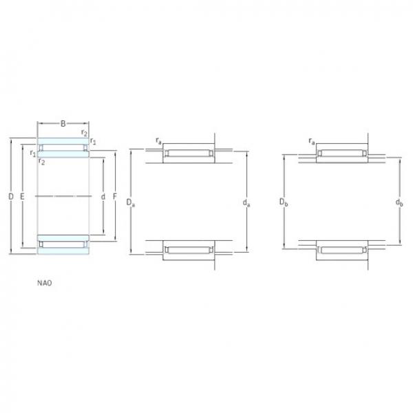 Bearing NAO12x28x12 SKF #1 image